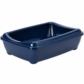 Туалет з бортиком для котів Moderna Arist-O-Tray Jumbo чорничний 57x43x16.3 см