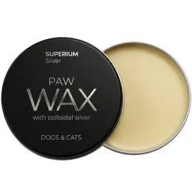 Віск для захисту лап SUPERIUM Silver Paw Wax з колоїдним сріблом для собак та котів 40 г