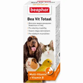 Вітамінно-мінеральний комплекс Beaphar Bea Vit Totaal Мультивітаміни та мінерали для домашніх тварин 50 мл