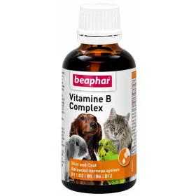Вітамінно-мінеральний комплекс Beaphar Vitamine B Complex Вітаміни групи В та мінерали для домашніх тварин 50 мл