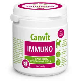Вітамінно-мінеральний комплекс Canvit Immuno Зміцнення імунної системи у собак 100 табл. (100 г)