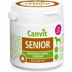 Вітамінно-мінеральний комплекс Canvit Senior Вітаміни та мінерали для собак похилого віку 100 табл. (100 г)