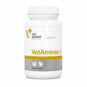 Вітамінно-мінеральний комплекс Vet Expert VetAminex Вітаміни та мінерали для собак та котів 60 капс.