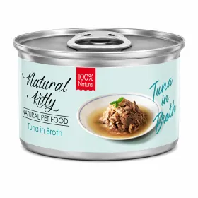 Вологий корм для котів Natural Kitty Broth Series Tuna тунець в бульйоні 80 г
