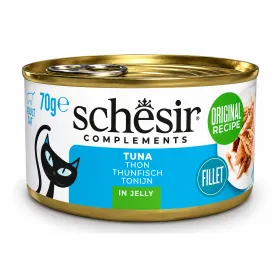 Вологий корм для котів Schesir Tuna Тунець в желе 70 г