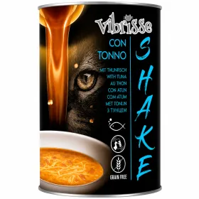 Вологий корм для котів Vibrisse Shake Tuna Суп з тунцем135 г
