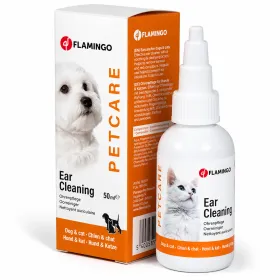 Засіб для гігієни вух Flamingo Ear Cleaning для собак і котів 50 мл