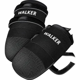 Захисні черевики для собак Trixie Walker Care XL 9,5*20 см чорні 2 шт.