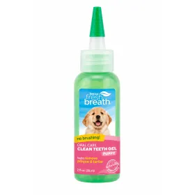 Зубний гель TropiClean "Свіжий подих" (No Brush) для догляду за ротовою порожниною цуценят 59 мл